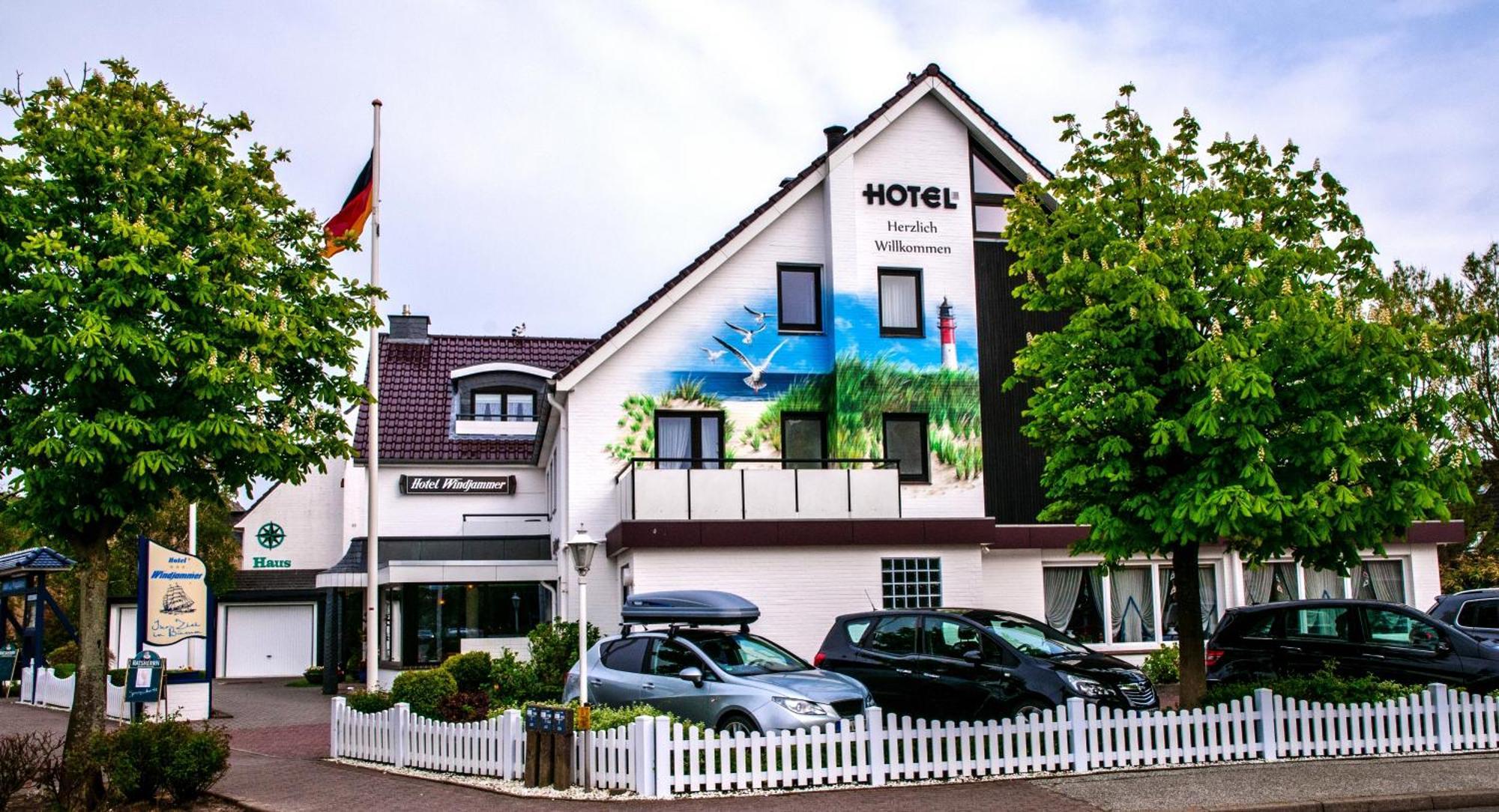 Hotel Windjammer Бюзум Экстерьер фото