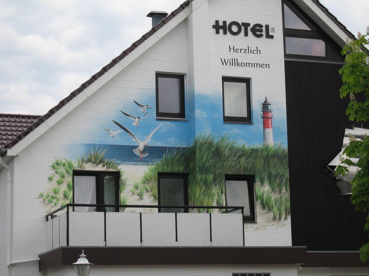 Hotel Windjammer Бюзум Экстерьер фото